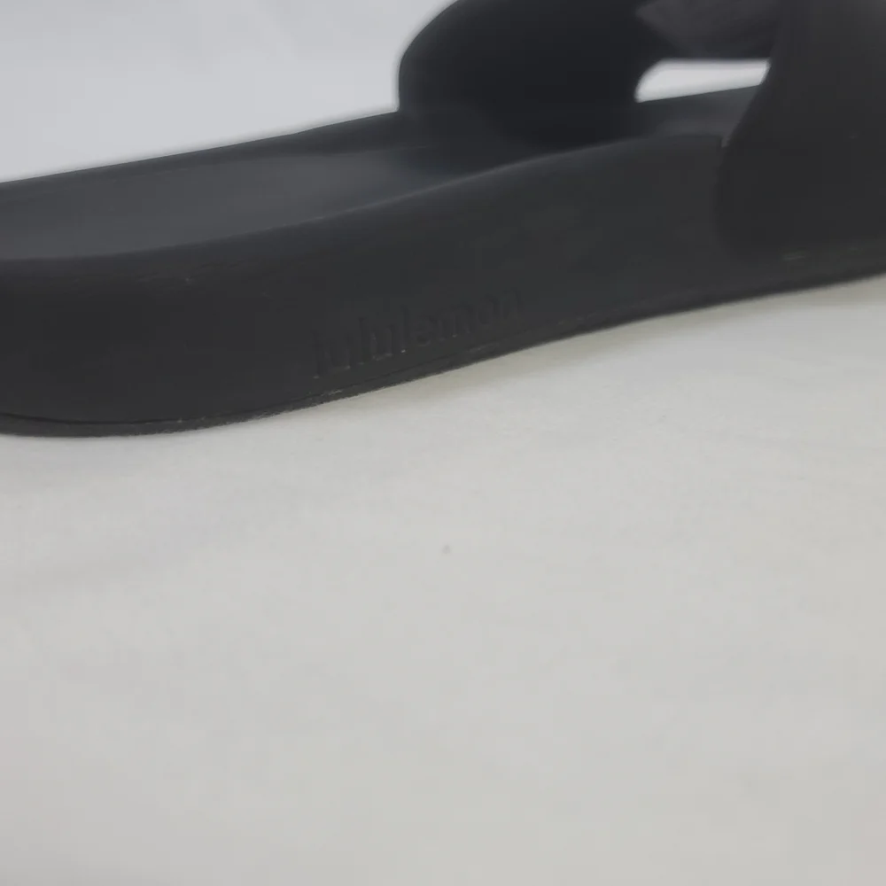 lululemon athletica Black Slide Sandals Size 11 - Picture 6 of 14